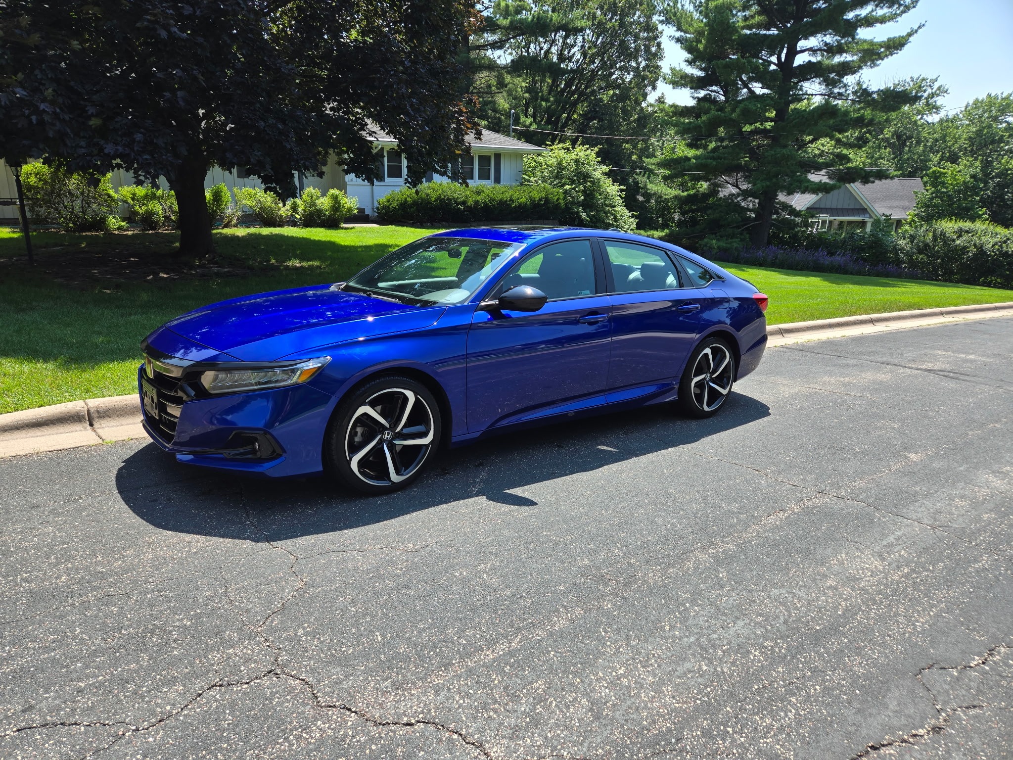 Customer Honda after exterior detailing