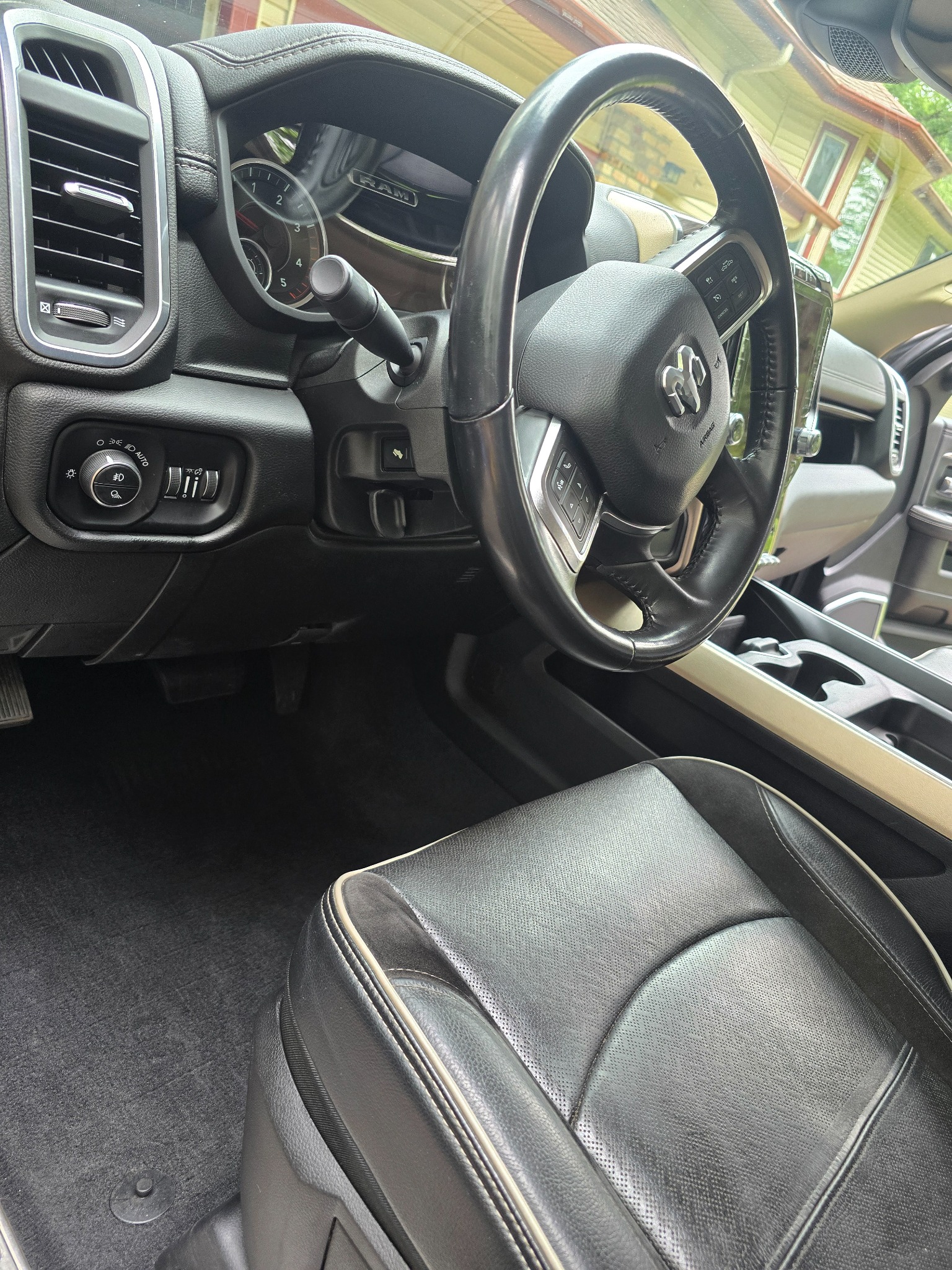 Deep-cleaned customer truck interior